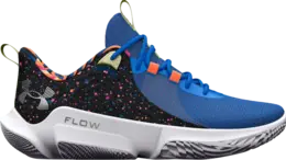 Кроссовки Under Armour Flow FUTR X 2 LE Carnival - Brilliant Blue, черный 3026757 001 | black