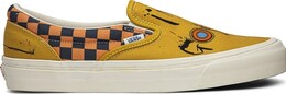 Кеды Vans Ralph Steadman x OG Classic Slip-On LX Gonzovationist, желтый vn0a45jkvqo | yellow