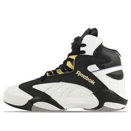 Кроссовки shaq attaq 'mvp' Reebok, белый 100032830 | white/core black/gold metallic
