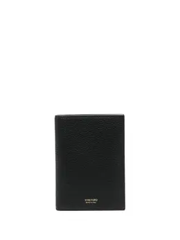 TOM FORD: Чёрный картхолдер  Logo