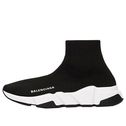 Кроссовки speed trainer 'black' 2019 Balenciaga, черный 587286w05g91000 | black and white