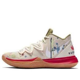 Кроссовки bandulu x kyrie 5 'embroidered splatters' Nike, бежевый ck5836-100 | cream