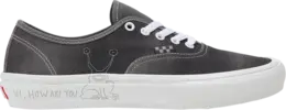 Кеды Vans Daniel Johnston x Skate Authentic Hi, How Are You Project, серый vn0a5fc8ao7 | grey