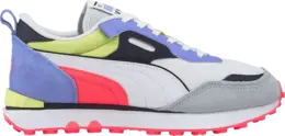 Кроссовки Puma Rider FV Future Vintage - White Elektro Purple, белый 387672 07 | white