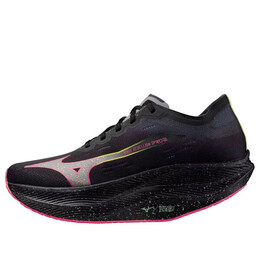 Кроссовки wave rebellion pro 2 'black silver pink tetra' Mizuno, черный u1gd241752 | black/silver/pink tetra