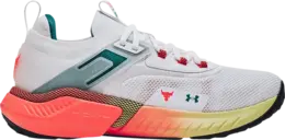 Кроссовки Under Armour Project Rock 5 White After Burn, белый 3025435 104 | white