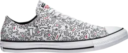 Кроссовки Converse Keith Haring x Chuck Taylor All Star Low Dancing Figures Allover Print, белый 171860c | white