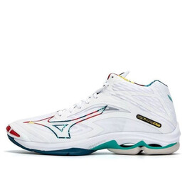 Кроссовки wave lightning z7 mid 'white' Mizuno, белый v1ga225048 | white/highvisibility/moroccanblue