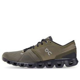 Кроссовки cloud x 3 'olive reseda' On Running, зеленый 60.98704 | olive/reseda