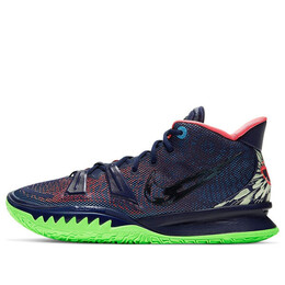 Кроссовки kyrie 7 ep 'midnight navy' Nike, синий cq9327-401 | blue/red/green