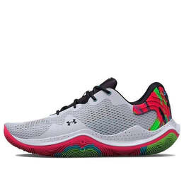 Кроссовки spawn 4 printed 'grey' Under Armour, серый 3025345-103 | grey/red/green