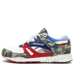 Кроссовки mita x a bathing ape x ventilator affiliates 'white red royal' Reebok, белый v67037 | white/red/royal blue