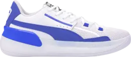 Кроссовки Puma Clyde Hardwood Team Strong Blue, белый 194454 05 | white