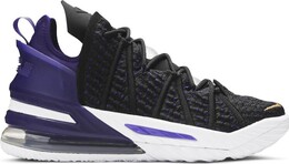 Кроссовки Nike LeBron 18 'Lakers', черный cq9283 004 | black