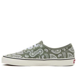 Кроссовки authentic 'primavera paisley - olive' Vans, зеленый vn000bw5olv | olive green/white