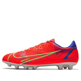Кроссовки mecurial vapor 14 academy hg hard ground cleats 'bright crimson indigo burst' Nike, красный cv0970-600 | bright crimson/indigo burst/white/metallic silver