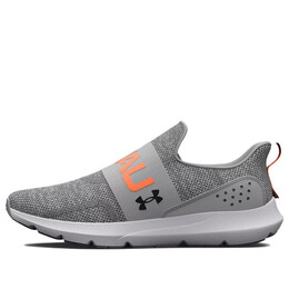Кроссовки surge 3 slip 'mod grey orange blast' Under Armour, серый 3026506-102 | grey