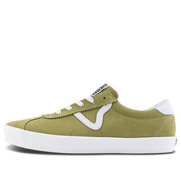 Кроссовки sport low 'green olive' Vans, зеленый vn000ctdbd4 | olive green/white