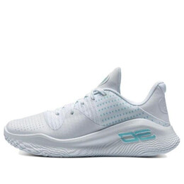 Кроссовки curry 4 low flotro 'april showers' Under Armour, белый 3026620-100 | white/blue