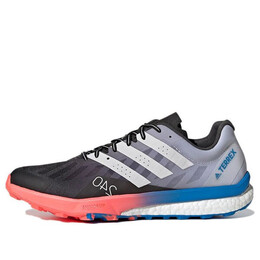 Кроссовки terrex speed ultra trail 'black turbo' Adidas, черный gz8920 | black/light gray/white