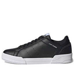 Кроссовки originals court tourino Adidas, черный h02176 | core black/cloud white/cloud white