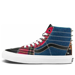 Кроссовки sk8-hi 'tartan daze' Vans, синий vn0a32qg9gb | blue/red/black