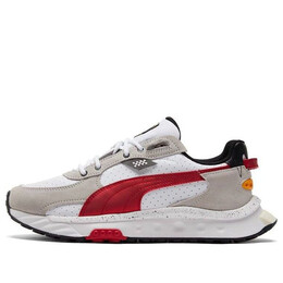 Кроссовки scuderia ferrari x wild rider 'white rosso corsa' Puma, белый 306937-02 | white/black/red