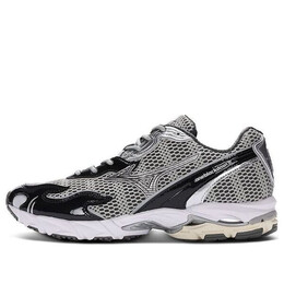 Кроссовки wave rider 10 'flame wave one block down onyx' Mizuno, серый d1gd232703 | grey/black