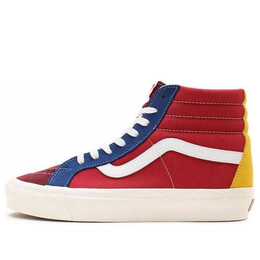 Кроссовки anaheim factory sk8-hi 38 dx 'red blue' Vans, красный vn0a38gf9xp | red/blue