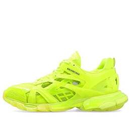 Кроссовки track 2.0 sneakers 'clear sole neon yellow' Balenciaga, желтый 668823w3ct27510 | fluorescent yellow