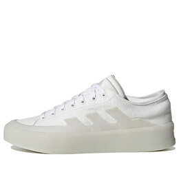 Кроссовки znsored 'triple white' Adidas, белый hp5988 | crystal white/cloud white/cloud white