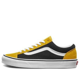 Кроссовки style 36 vintage suede 'mango mojito black' Vans, черный vn0a3dz3vxc | black/yellow