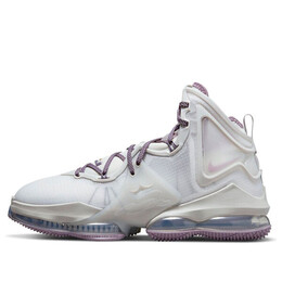 Кроссовки lebron 19 ep 'strive for greatness' Nike, белый dc9340-004 | greywhite/light grey/purple/purple