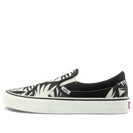 Кроссовки classic slip-on sf 'black white' Vans, черный vn0a3muc9ig | black/white