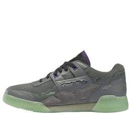 Кроссовки dc workout plus shoes 'essential grey / free green' Reebok, серый hq4575 | essential grey / coal / free green
