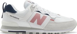 Кроссовки New Balance 574, белый/темно-синий ml574ist | white