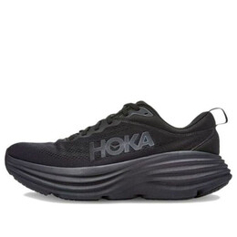 Кроссовки bondi 8 2e wide 'triple black' Hoka One One, черный 1127953-bblc | black/black