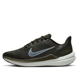 Кроссовки air zoom winflo 9 'sequoia cargo khaki' Nike, мультиколор dd6203-300 | sequoia/cargo khaki/alligator/glacier blue