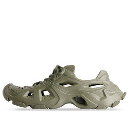 Кроссовки hd lace up cut out sneakers 'olive green' Balenciaga, зеленый 702421w3ces3500 | olive green