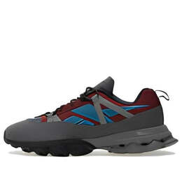 Кроссовки dmx trail shadow 'cloud grey burgundy steel blue' Reebok, бургундия ie2154 | burgundy/steel blue/cloud grey