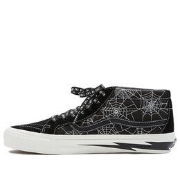 Кроссовки goodhood x vault og sk8-mid lx retro sneakers 'black white' Vans, черный vn0a3zcdrjz | black/white