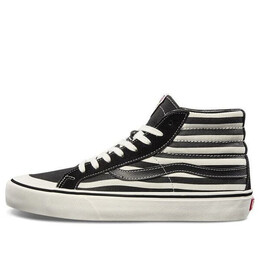 Кроссовки sk8-hi stripe high top shoes/sneakers black white Vans, черный vn0a3zceuzs | black/white