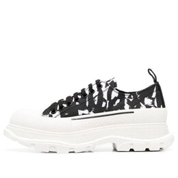 Кроссовки tread slick sneakers 'black white cream' Alexander McQueen, черный 705668w4tg59356 | black/white