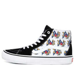 Кроссовки skate wolf sk8-hi pro 'black white' Vans, черный vn0a45jd11z | black/white