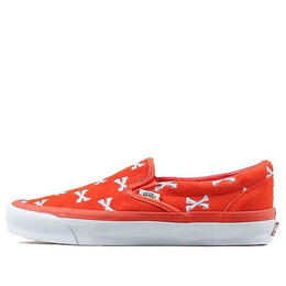 Кроссовки wtaps x vault classic slip-on og lx orange Vans, оранжевый vn0a45jkk09 | orange
