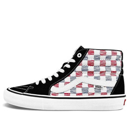 Кроссовки sk8-hi pro 'sketch checkerboard' Vans, черный vn0a45jd2mb | black/red/white/blue
