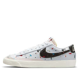 Кроссовки blazer low '77 'paint splatter' Nike, белый dj1517-100 | white
