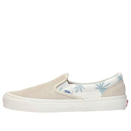 Кроссовки modernica x og classic slip-on lx 'palm leaf' Vans, белый vn0a45jkvqk | white