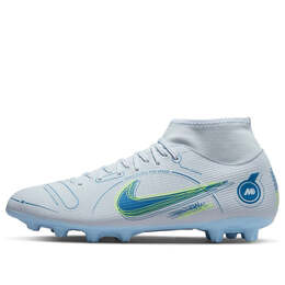Кроссовки mercurial superfly 8 academy hg 'white blue' Nike, белый dj2867-054 | white