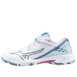 Кроссовки wave claw 3 wide 'white sailor blue' Mizuno, белый 71ga244321 | white/blue